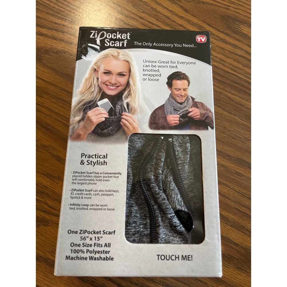 As Seen On TV ZiPocket scarf